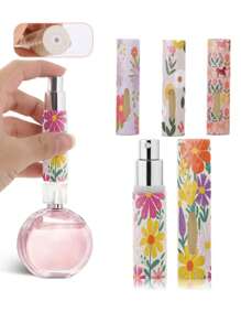 Perfume Refillable Bottle,Refillable Perfume Atomizer Bottle,Perfume Travel Spray Bottling Dispenser,Mini Portable Empty Liquid Container ,Travel Essentials ,Travel Organizer For Beach ,Summer Vacation Back To School School Supplies Holiday Camping Holiday Essentials Accessories Perfume For Women Perfume For Men