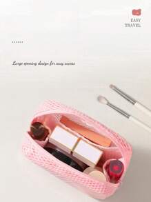 1 Stück süße Dopamin-Farbgitter-Datenkabel-Aufbewahrungstasche, (Schlüsselband separat erhältlich, Farbe ist zufällig), tragbare handgehaltene Kabel-Ohrhörer-Stromladegerät-Lippenstift-Tasche, Rosa/Lila/Blau kleine Reise-Aufbewahrungstasche, Reiseaccessoires, Reiseersatzteile, Handy-Aufbewahrungstasche Kabelverwaltung