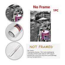 1 Venice Water Buildings Canvas Print Posters, Modern Wall Arts Decoration Painting, Suitable For Bedroom, Office, Living Room, Cafe, Bar, Home, Dormitory, Wall Decoration, Home Decoration