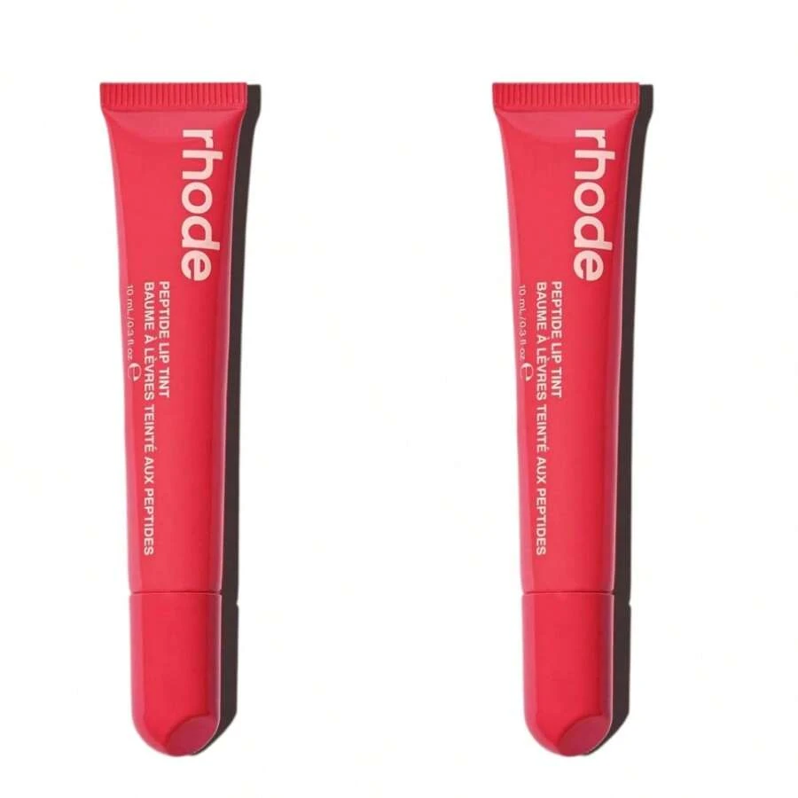 Rhode Glossy Lip Tint, Sheer Color And Moisturizing Finish(2-Pack) - Guava Spice - View 1