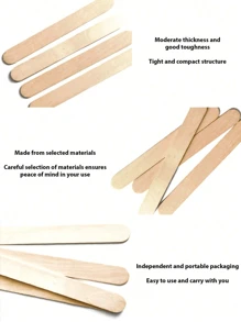 50/100/200 Pcs Resin Tool Epoxy Stirring Stick Popsicle Ice Cream Stick Handmade DIY Resin Mold Wood Ice Pop Sticks Making Tools - Stir Stick - View 7