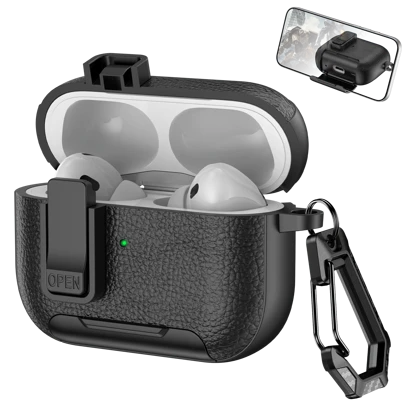 Air Pods Pro 3(2025)/Air Pods 4/4(ANC) 保护壳，兼容 Air Pods Pro 第二代保护壳 (2022-2024) (USB-C)，带锁扣的防摔保护套，多色保护壳