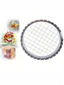 Potato Puree Hand Pressure Slicer Grid Cutter Egg Slicer Stainless Steel Potato Slicing Mold Tomato Slicer Vegetable Tool