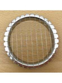Potato Puree Hand Pressure Slicer Grid Cutter Egg Slicer Stainless Steel Potato Slicing Mold Tomato Slicer Vegetable Tool