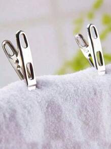 20pcs/Set Stainless Steel, Multi Functional, Strong Clamping Force,Multifuction, Load Resistant, Multi Piece Set Clothespin, Clothes Peg For Laundry Room, Wardrobe, Room, Bathroom, Photo Wall, Student Dorm, Home Dress Pants Shoes Jeans Boots Skirt,Beachwear,Spring,Minimalist,Summer Tops, For Mother's Day, Gift For My Mother