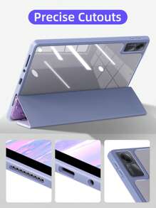 Carcasa transparente de acrílico con patrón de mármol y ranura para bolígrafo, compatible con Redmi Se 11, Redmi 10.61 y 6/6Pro. Placa plana que protege contra arañazos y un protector de color.