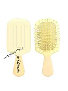 1 chiếc lược massage đệm khí dễ thương tùy chỉnh, có thể tùy chỉnh bằng văn bản, chữ ký, lược massage đệm khí lược túi khí, lược túi khí sử dụng tại nhà cho bé gái, học sinh, thanh thiếu niên, lược nhỏ cầm tay mini - Nhiều màu - Xem 18