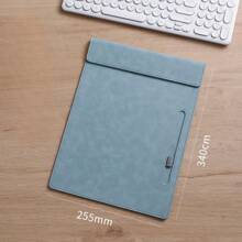 Custom Leather Clipboard Business Office School Meeting Record Writting Board A4 Paper File Folder Clipboard Pen Slot - A4 - View 12