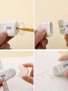 قلم تلوين 2 في 1 متعدد الوظائف - أداة محمولة ذات غرضين مناسبة للطلاب والاستخدام المكتبي - متعدد الألوان - مشاهدة 2