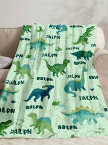 1pc Custom Flannel Photo Blanket For Bed,Multipurpose Living Room Sofa Outdoor Beach Camping Pet,Personalized Family/Pet/Couple Name Printed Bedding Blanket, Personalized Christmas Gifts, Mother's Day/Father's Day Gift, Family Gift, Birthday Gifts, Gift For Friend, Gift For Her, Gift For Mom/Dad - Style 2 - View 6