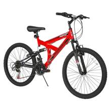 24" Gauntlet Boys Mountain Bike – Adventure-Ready For Ages 12+, Durable & Fun Ride - Red - View 2