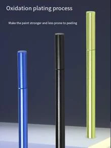 1 件复古爆竹枪，铝合金仿竹制作，青少年玩具爆竹枪