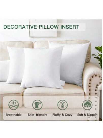 Piece Wit ative Kussen Moderne Rectangular High Elasticity Polyester Fiber Core Lumbar Cushion. Practical Home, Office, Camping, Bedding, Inserts, Pillows Bed view 2