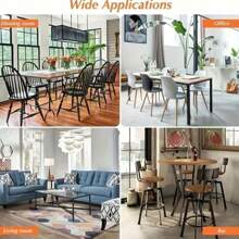 4/8/16/24/48 件防滑透明椅腿套（带毛毡）、大号圆形椅子地板保护垫、硅胶脚地板保护垫，适用于餐厅、酒店、咖啡厅，尺寸：小号 - 1.4-2.5 厘米（0.551-0.984 英寸）、中号 - 2.0-3.5 厘米（0.98-1.38 英寸）、大号 - 3.5-4.3 厘米（1.38-1.93 英寸） - 黃色 - 查看 7