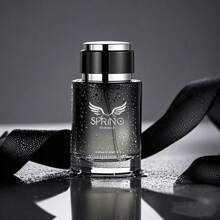 Spring Water,3.38oz Luxury Eau De Toilette Spray For Men - Floral Scent Long-Lasting Freshness, Sleek Summer Fragrance & Body Mist For Women | Unisex Daily Wear, Date Night Gift For Him/Her, Premium Gender-Neutral Perfume - 深灰色 - 查看 3