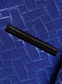 Kleine Jungen Jacke mit Schalakragen, geeignet für Feiertage, Partys, Geburtstage, formelle Anlässe, Weihnachten - Blau - Übersicht 7