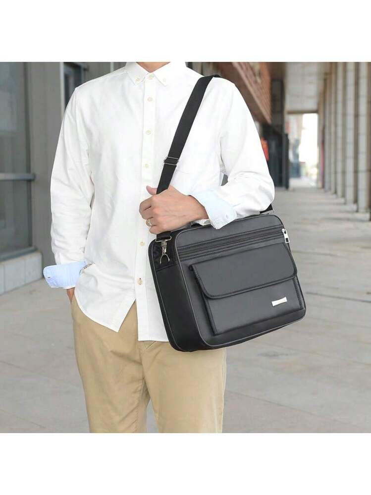 180度開閉式ノートパソコンバッグ 38cm*28cm*13cm、ビジネスブリーフ