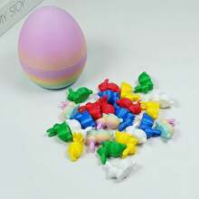 The Biggest Surprise - 3D Printed Mini Rabbit Easter Egg, Multi-Craft Decor Item, Gift Figurine