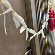 Bowknot Ribbon Garland Flags Princess Room Wall Hanging Banner For Birthday Wedding Party Decoration - Multicolor - View 9