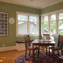 MAGICALCUTDIE 1pc Laser Cut Wooden Wall Sculpture Torus Wall Art Home Decor Meditation Symbol Flat Round With Face BurlyWood 31x0.6cm Sewing Storage - Beige - View 6