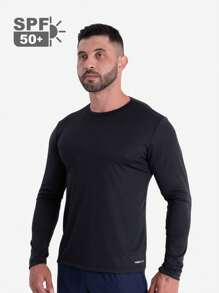 KIT 3 Thermal T-Shirt UV Protection 50+ Men's Long Sleeve Top Second Skin For Physical Activity - 彩色 - 查看 4