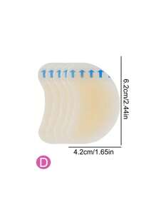 4/5/12/20Pcs Gel Guard Heel Pads,Blister Prevention Cushioned Patch, For Foot Toe Heel Blister Recovery And Prevention Guard Skin Rubbing