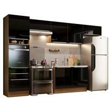 MADESA Baker's Racks - Brown and Black - View 2
