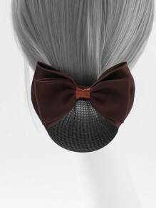 1pc Bow Hairclip, Suitable For Stewardess/Banker/Nurse, Appropriate For Work Wear,Hair Accessories,Hair Clips,Hair Slide,Hair Barrettes - 1 Item - View 6