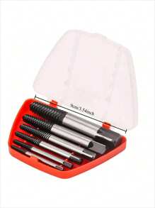 螺栓取出器套装、螺丝拆卸工具、钻头、螺母、水龙头