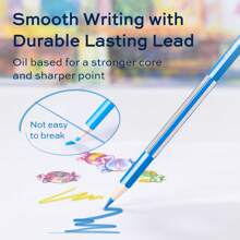 Deli 72 Pack Colored Pencils, Vibrant Color Presharpened Pencils, Soft Core Art Drawing Pencils For Coloring, Sketching, And Painting - Gói 72 - Xem 2