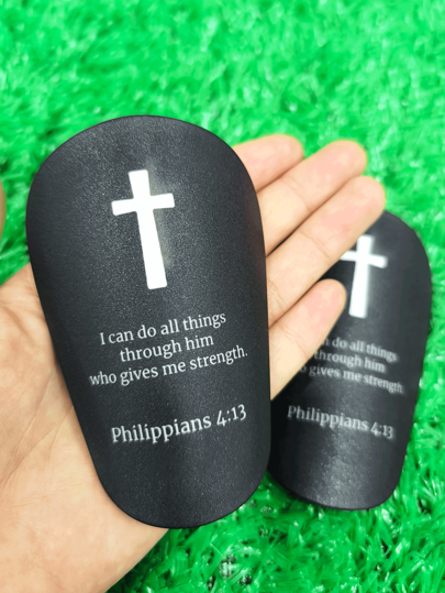 10*6cm Breathable Leg Guard Pad, Lightweight Design Reduces Sports Constraints