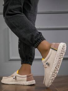 Mocasini casual de primăvară pentru bărbați de marimi mari, pantofi slipi, respirabili, foarte largi