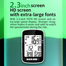 BLACKBIRD 海贼王黑鸟白色 BB16S 智能无线 GPS 自行车电脑 公路车 山地车 BLE 骑行里程表 TypeC 充电器