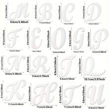 Decorative Lettering For Alphabet Letters Number Decor Letter Charms Accessories Accessories Beach Vacation Camping