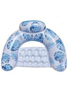 1 pièce Anneau de natation gonflable en forme de U, Fauteuil flottant, Siège de piscine unisexe pour adultes
