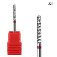 Nail Drill Bits, Tungsten Carbide Nail Drill Bit Set For Acrylic Nails 3/32 Drill Bits For Nail Drill Remover Gel Polish Poly Nail Gel Nails Cuticles - Charcoal Grey - View 19