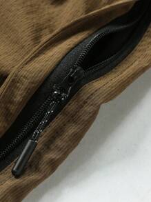 Men's Loose Fit Casual Cargo Shorts For Summer Zipper Pocket