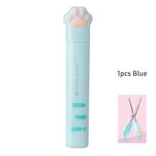 1pc Mini Cat Paw Fold Scissors Portable Size Stainless Steel Blade Cutter Opener For Handwork Packing School Student Gift