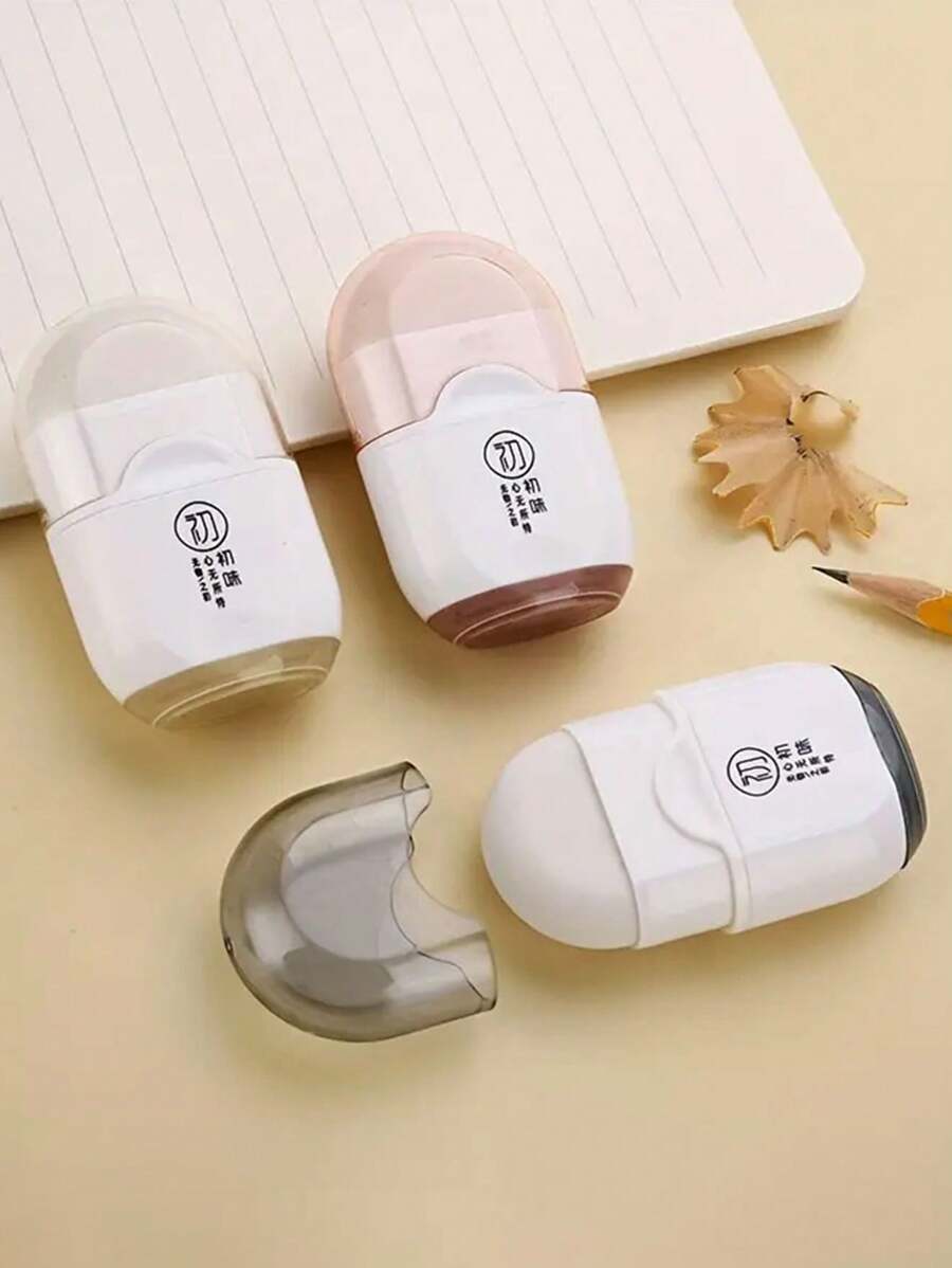 قلم تلوين 2 في 1 متعدد الوظائف - أداة محمولة ذات غرضين مناسبة للطلاب والاستخدام المكتبي - متعدد الألوان - مشاهدة 1