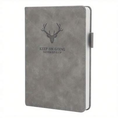 A5 Notebook Journal Ruled Notepad, 360 Pages PU Cover Notebook With Ribbon Bookmark, Paper Journal For Office Home School