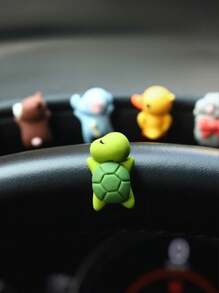 Urocze dekoracje na deskę rozdzielczą samochodu z motywem kreskówek - kolorowe miniaturowe ozdoby, które ulepszą Twoje wrażenia z jazdy, wykonane z żywicy odpornej na ciepło, łatwe w montażu za pomocą kleju bezśladowego, odpowiednie do desek rozdzielczych, lusterek wstecznych, klamek drzwi i otworów wentylacyjnych, dostępne w różnych stylach, spersonalizuj wnętrze swojego samochodu z zabawą i stylem, idealne do dodania uroku konsoli środkowej Twojego samochodu, wiele elementów