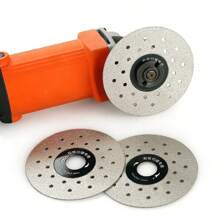 100mm Stone Cutting Disc, Specialized For Porcelain Slabs, 45 Degree Chamfering, Edge Grinding Wheel For Angle Grinder, Suitable For Marble Grinder