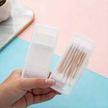 1/2/3pcs Transparent Travel Storage Boxes With Lids - Portable Organizer Box For Toothpicks, Sticks Etc. - Compact Design For Home And Travel Use (Boxes Only)