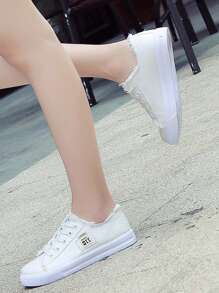 Women's Flat Breathable Casual Shoes, Fashion Shoes, Suitable For All Seasons