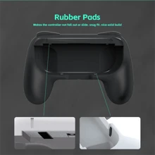 DATA FROG 握把兼容 Joy Con 的 Switch 和 Joycon 的 OLED 型号，耐磨手柄套件兼容 Joy Cons 控制器 2 包 - 彩色 - 查看 4