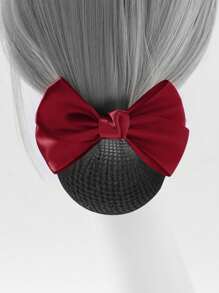 1pc Bow Hairclip, Suitable For Stewardess/Banker/Nurse, Appropriate For Work Wear,Hair Accessories,Hair Clips,Hair Slide,Hair Barrettes - 1 Item - View 7