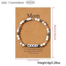 1PC Fashion Elegant Heart Bracelet, Copper Bead Bracelet, Faux Pearl Bracelet, Gold Bead Bead Bracelet, Blessing Bracelet, Good Luck Bracelet, Women's Bracelet, Comes With Blessing Card, Birthday Gift, Blessing Gift, Family Gift, Friend Gift, Birthday Gift, New Mother Gift, Women's Gift, Best Gift