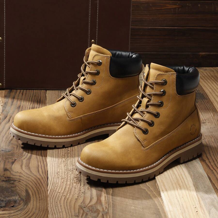 Botas Clásicas de Invierno y Otoño para Hombre, Botas de Trabajo al Aire Libre 2.0