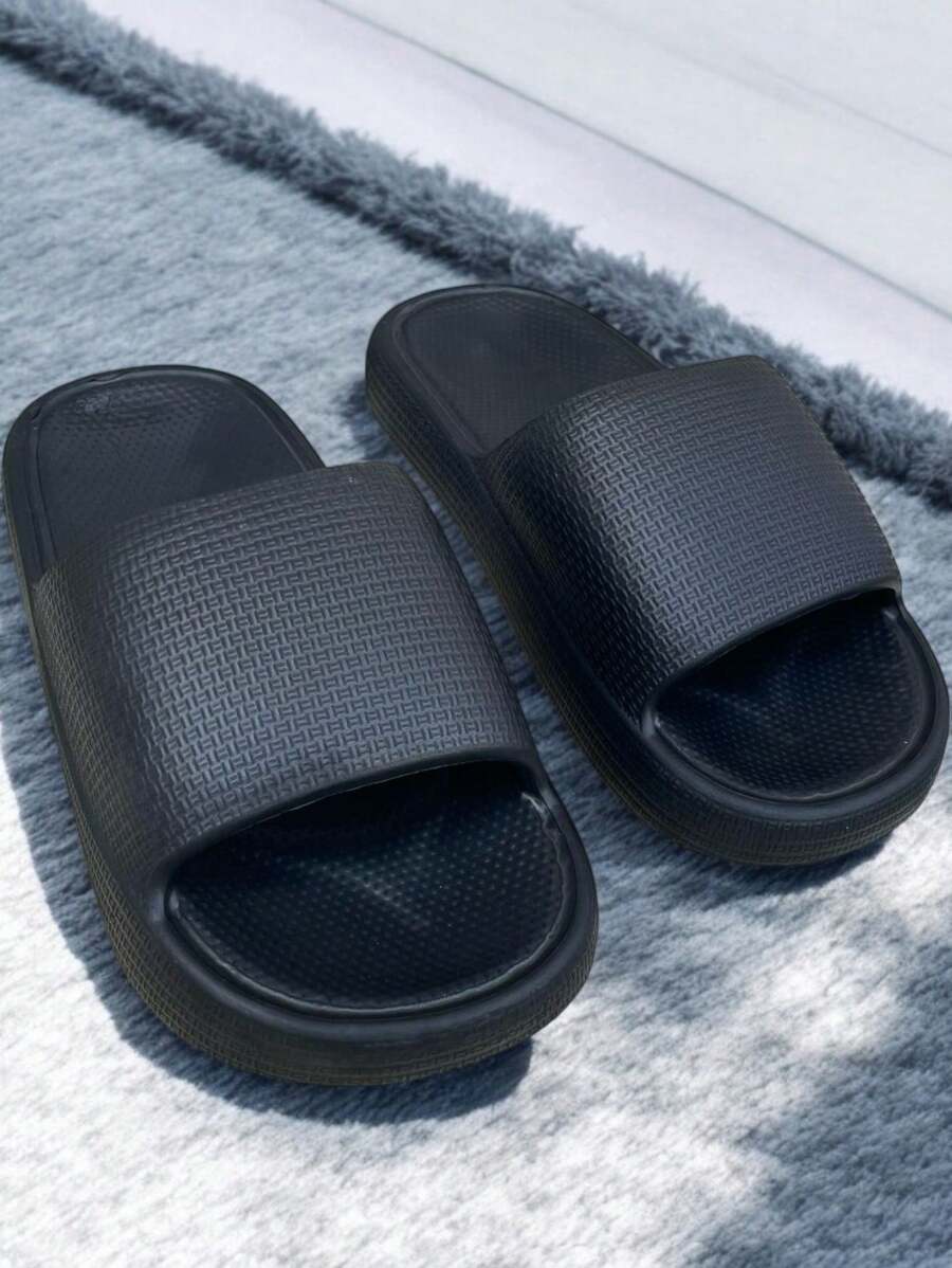 Sandalias Chaclas para caballero con suela grueso - Negro - Ver 1