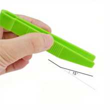 Plastic Tweezers, 5 Colors, Suitable For Delicate Beads, Plants, Insects Tool Kit (Random), Easter Gift